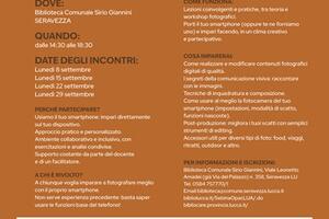 Scatta come un professionista: corso gratuito di fotografia a Seravezza