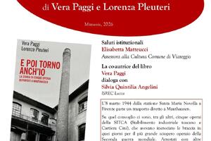 Presentazione di "E poi torno anch'io" di Vera Paggi e Lorenza Pleuteri all'ANPI Viareggio, giovedì 16 aprile