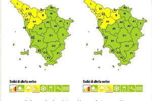 Maltempo Toscana, la Regione emette Allerta Gialla per tutta la giornata di domenica 16 novembre