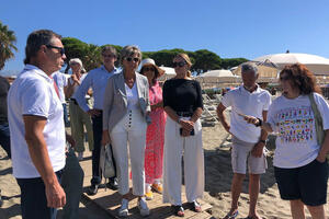 Primo Sopralluogo dei Paladini Apuoversiliesi con una delegazione di Forza Italia