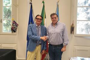 Visita a Pietrasanta per il nuovo dirigente del commissariato