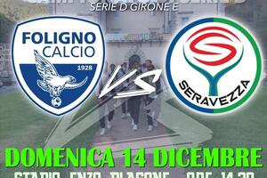 Calcio serie D: il Seravezza va a Foligno domenica 14 dicembre