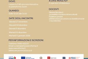 Bibliocare - Un corso su zoom per una biblioteca sempre più inclusiva