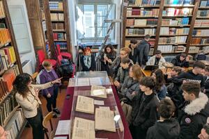 Nautico "Artiglio" alla scoperta di Marracci: studenti in visita alla mostra Coranica