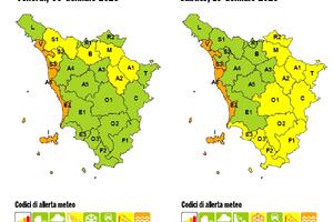 Protezione Civile: prorogata allerta meteo arancione per mareggiate sulla costa fino alle 9 di sabato 10 gennaio
