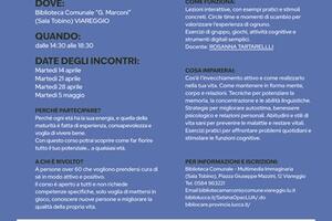 Bibliocare. Vivere bene a ogni età: aperte fino al 10 aprile le iscrizioni al corso sull’invecchiamento attivo in programma a Viareggio