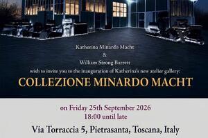 Inaugurazione Studio Museo Collezione Minardo Machi a Pietrasanta, 25 settembre