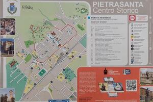 Restyling grafico per le mappe turistiche di Pietrasanta