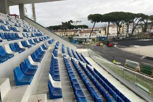 Stadio dei Pini, Del Ghingaro esulta: “Lavori, si vede la fine”. Ma la Viareggio Cup si giocherà altrove anche quest’anno