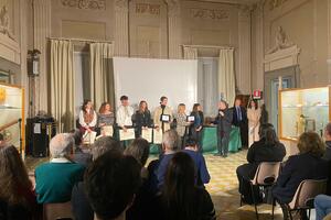 Carola e Diego del liceo Barsanti e Matteucci di Viareggio premiati allo Shelley Project 2024