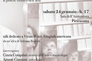 Pietrasanta celebra Vivian Maier: "Scatti in Silenzio - il mondo di Vivian Maier“ nella Sala dell’Annunziata in un evento promosso dall’associazione culturale CantiereNove, sabato 24 gennaio