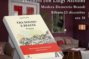 Palace Hotel, sabato 13 ore 18 incontro con Luigi Nicolini "Tra sogno e realtà"