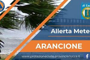 Protezione Civile: allerta meteo arancione dalle 00.00 di domenica 26 luglio fino alle 14.00 su tutto il territorio regionale