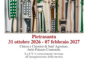 "Apuane Meccaniche": a Pietrasanta le arti di Tano Pisano invadono il complesso di sant'Agostino