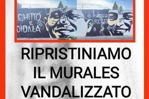 Assemblea Antifascista Viareggio: Il murales “Essere umano, essere partigiano” è stato deturpato da neo-fascisti