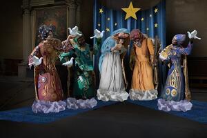 Il Carnevale di Viareggio interpreta il presepe. Natività innovativa nel Duomo di Lucca firmata dal Carnevale di Viareggio