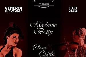 Venerdì 19 dicembre al Sushi Jazz: con Madame Betty la violinista delle star