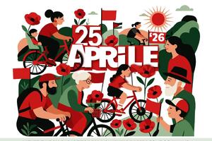 A Viareggio torna anche quest'anno la biciclettata antifascista del 25 aprile