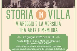 Storia in Villa. Michele Marcucci, cento anni dopo: a Villa Argentina la riscoperta di un pittore tra Otto e Novecento, martedì 23 giugno
