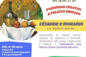 Cézanne, Morandi e la natura morta al nuovo pomeriggio creativo di Palazzo Mediceo a Seravezza, sabato 1 novembre