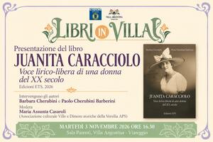 Libri in Villa: A Villa Argentina la presentazione del libro dedicato a Juanita Caracciolo, la soprano che conquistò Giacomo Puccini