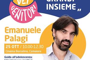 Scuola dei Genitori, sabato 25 ottobre l’incontro con Emanuele Palagi