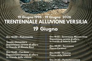 Trentennale dell'Alluvione in Versilia: il 19 e 20 giugno Cardoso al centro della memoria e della riflessione sul futuro