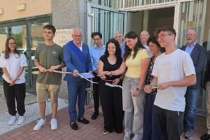 Inaugurata la palestra del 'Galiei' di Viareggio