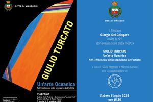 &quot;Un&#039;arte oceanica&quot; mostra delle opere di Giulio Turcato nel trentennale della scomparsa alla Galleria Lorenzo Viani di Viareggio