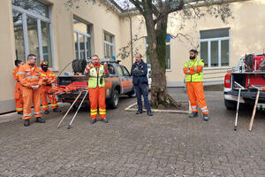 Vallecchia, gli studenti della Forli a scuola di antincendio