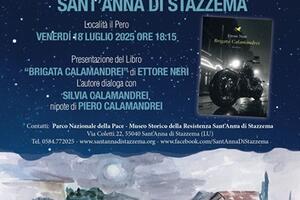 Presentazione del libro Brigata Calamandrei a Sant&#039;Anna di Stazzema con Silvia la nipote di Pietro Calamandrei