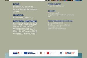 Bibliocare: La biblioteca come laboratorio sociale. Un corso su piattaforma Zoom per progettare nuovi servizi