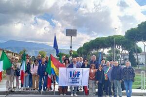 Viareggio e Camaiore: tante persone alla manifestazione Una Rosa per Norma Cossetto