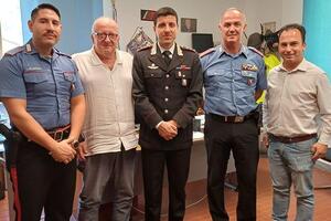 Seravezza: il nuovo comandante della compagnia Carabinieri di Viareggio ricevuto dal sindaco Lorenzo Alessandrini