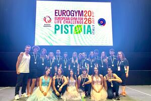 Per la Raffaello Motto argento europeo e firma d'autore sull'Eurogym di Pistoia