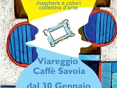 Vetrina d'Artista al Caffè Savoia di Viareggio: nove artisti interpretano il Carnevale