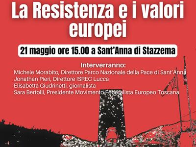 "La Resistenza e i valori europei": convegno a Sant'Anna di Stazzema il 21 maggio