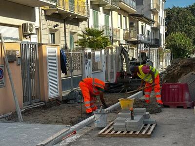 Lido di Camaiore, partita la riqualificazione di Via Papini