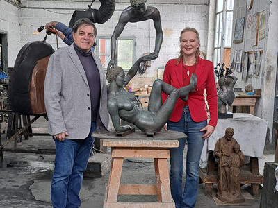 "De Gave", il Dono di Margot Homan a Pietrasanta