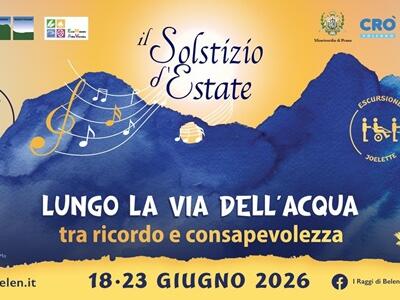 Solstizio d'Estate 2026 dal 18 al 23 giugno a Pruno, Volegno e Cardoso