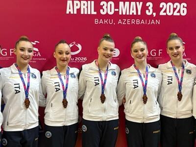 Un'altra medaglia per le Farfalle della Raffaello Motto: bronzo alla European Cup