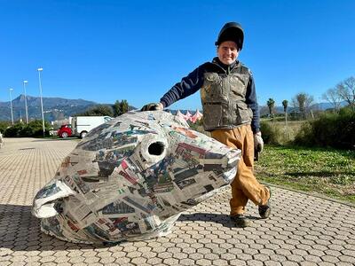 Olimpio è l’orso polare di Jacopo Allegrucci per le Olimpiadi Invernali
