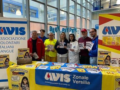 “CRUCIAvis” all’ospedale Versilia per sensibilizzare alla donazione di sangue – progetto dell’associazione in collaborazione con il Centro trasfusionale