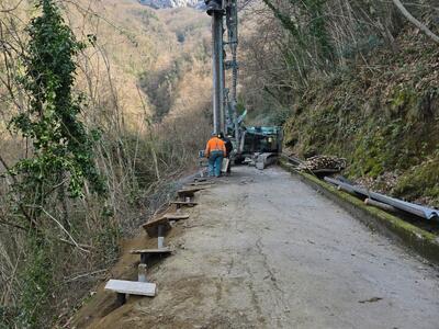 Sei cantieri aperti su tutto il territorio di Stazzema