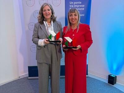 Confindustria Toscana Nord: Il premio "Maestro del Made in Italy" a Katia Balducci (Effebi Spa e Overmarine) e a Carla Casini (Alma Spa), importanti socie CTN