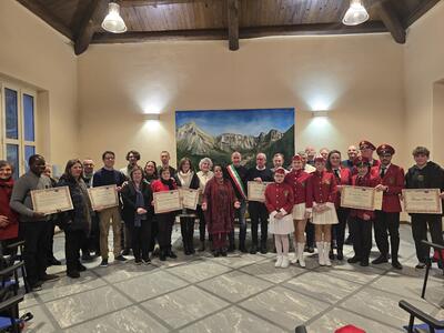 Stazzema, conferiti gli attestati di Eccellenza alle unicità del territorio