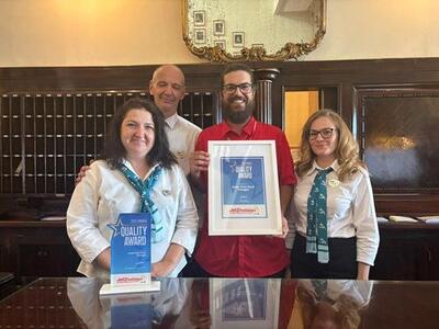 Il Grand Hotel Royal di Viareggio riceve il premio Quality Award da Jet2 Holidays