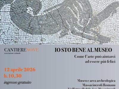 "Io sto bene al museo" nell’area archeologica di Massaciuccoli Romana, domenica 12 aprile