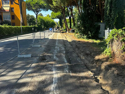 Camaiore sempre più ciclabile: via ai lavori per la nuova pista su via delle Barbate