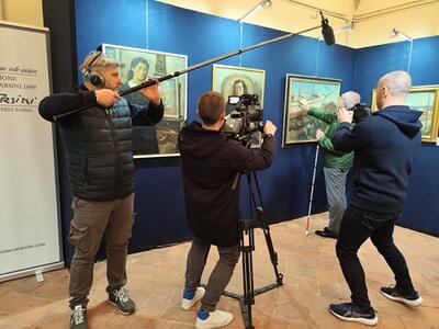 La mostra itinerante di Catarsini domenica mattina sarà su Rai3: l’accessibilità è finalmente realtà